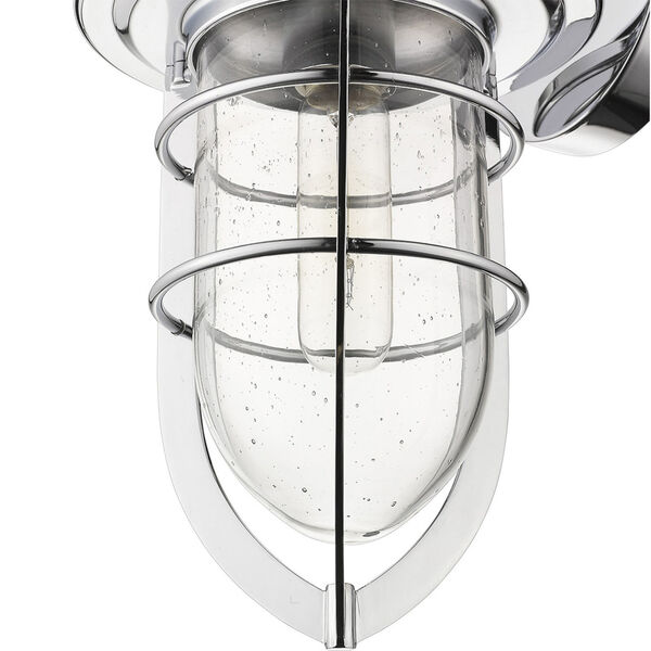 Dylan Chrome One-Light Outdoor Wall Mount, image 6