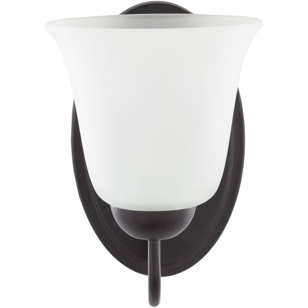 Dallas Dark Brown 6-Inch One-Light Wall Sconce, image 1