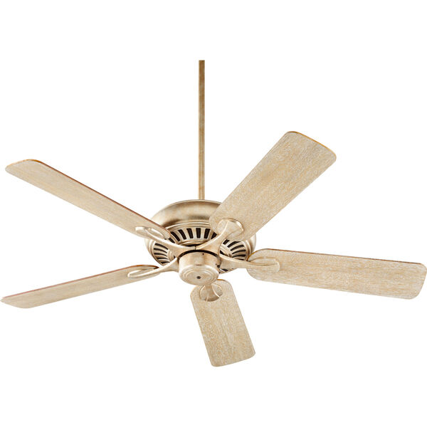 Pinnacle Aged Silver Leaf Energy Star 52-Inch Ceiling Fan, image 1