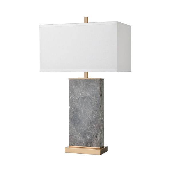 Archean Grey Marble with Cafe Bronze One-Light Table Lamp, image 2