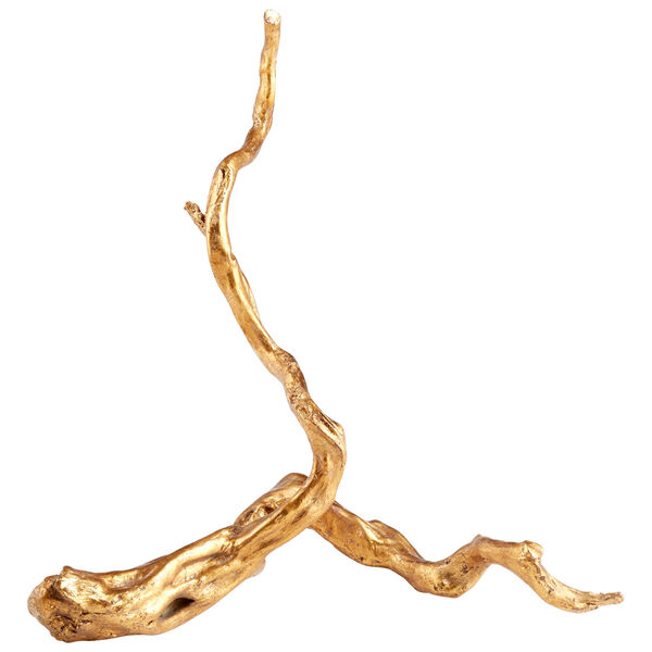 Small Drifting Gold Sculpture, image 1