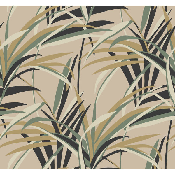 Tropics Blush Tropical Paradise Pre Pasted Wallpaper - SAMPLE SWATCH ONLY, image 2