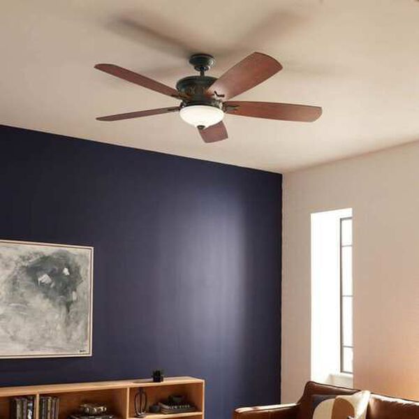 Crescent LED 56-Inch Ceiling Fan, image 2