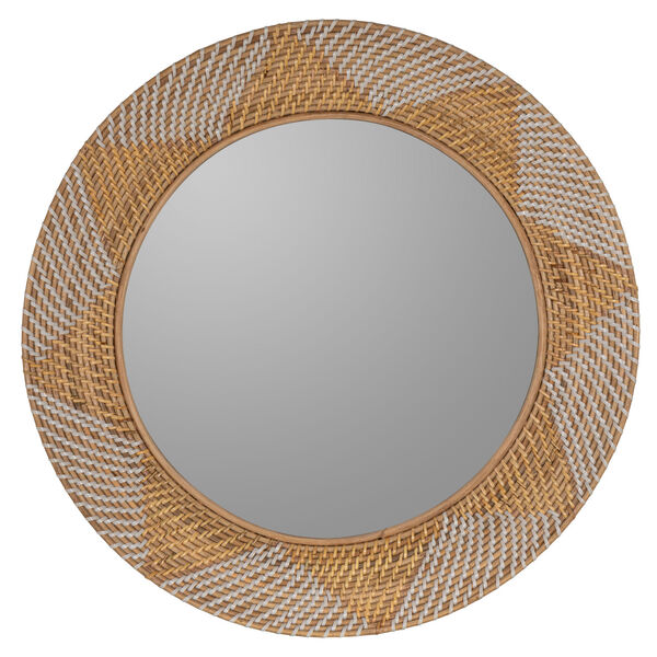 George Natural 31 x 31-Inch Wall Mirror, image 2