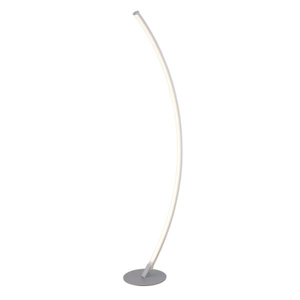 Monita Silver 52-Inch LED Floor Lamp, image 1