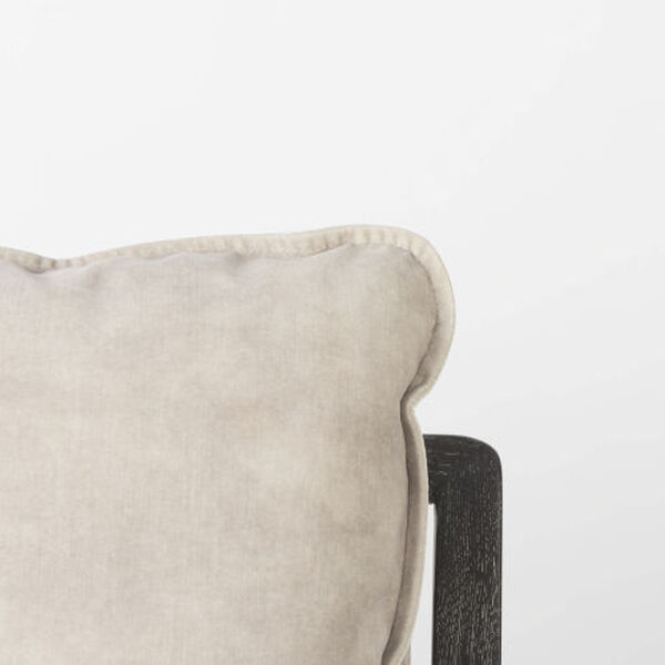 Brayden Dark Brown and Cream Accent Chair, image 6