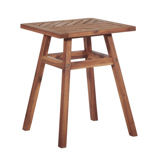 Brown Patio Side Table, image 2