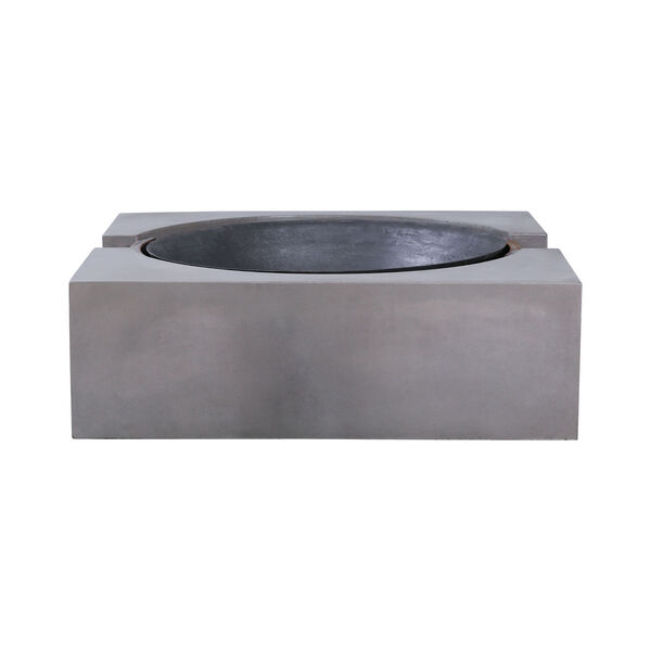 Volcano Polished Concrete Outdoor Fire Pit, image 10