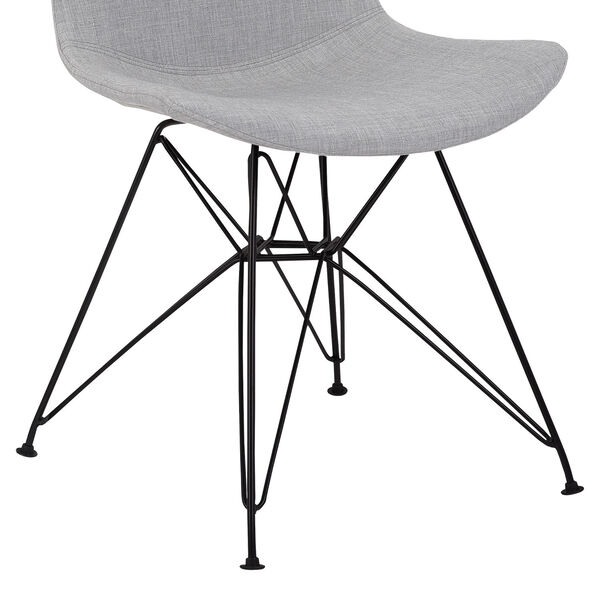 Palmetto Gray with Black Dining Chair, image 6
