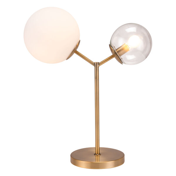 Constance Brass Two-Light Table Lamp, image 3
