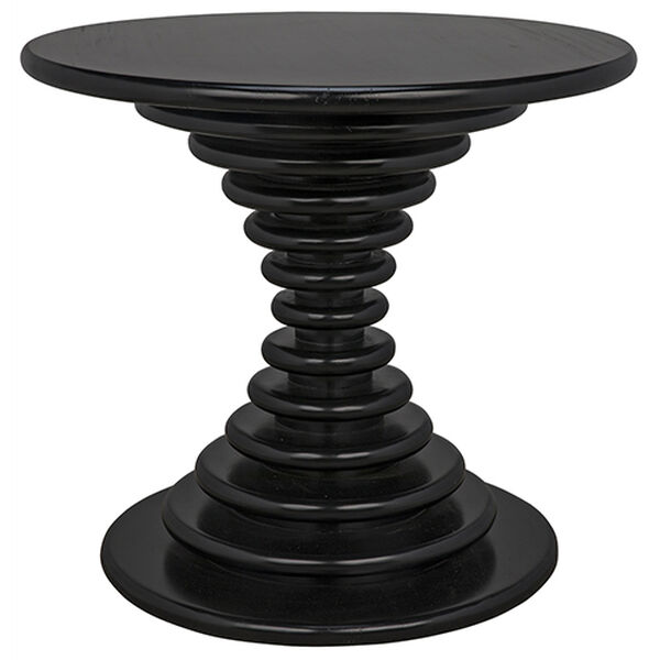 Scheiben Hand Rubbed Black Side Table, image 1