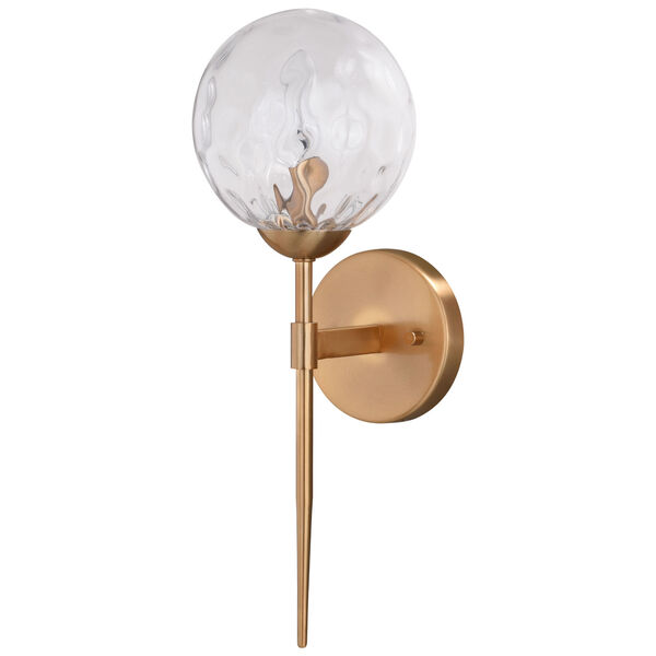 Olson Natural Brass One-Light Wall Sconce, image 2