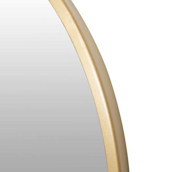 Stopwatch Gold Round Accent Mirror, image 4