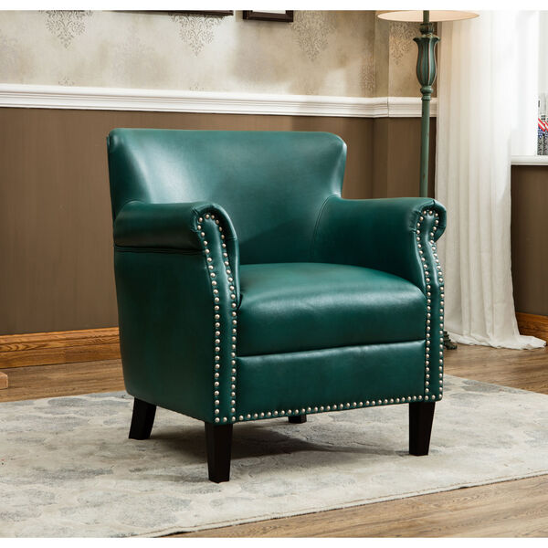 Holly Teal Club Chair, image 1