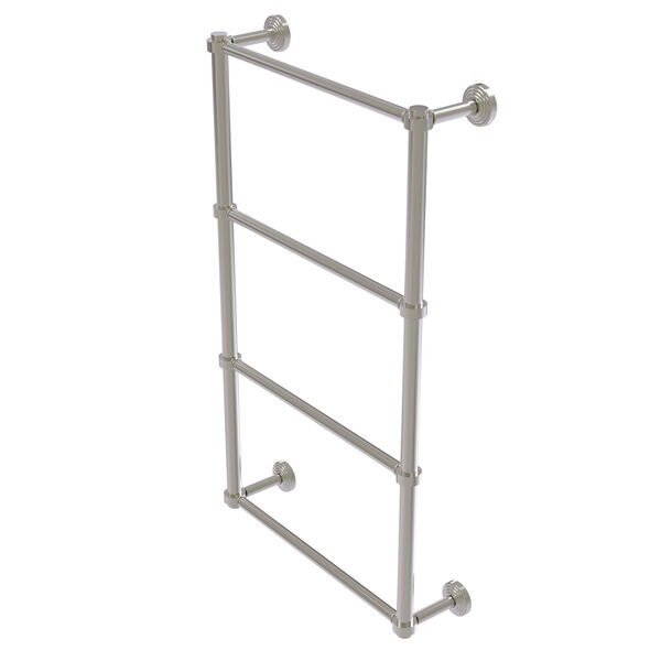 Allied Brass Waverly Place Satin Nickel 30-Inch Four-Tier Ladder Towel Bar  WP-28-30-SN Bellacor