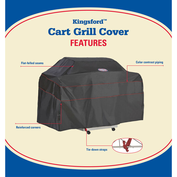 Kingsford Black Grill Cover- X-Large, image 3