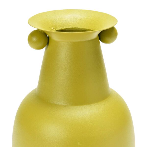 Mustard Textured Metal Vase, image 5