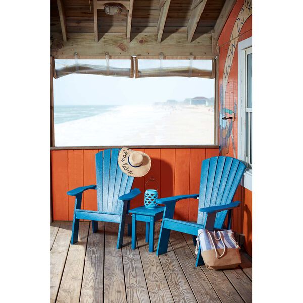 Capterra Casual Pacific Blue Adirondack Chair, image 2