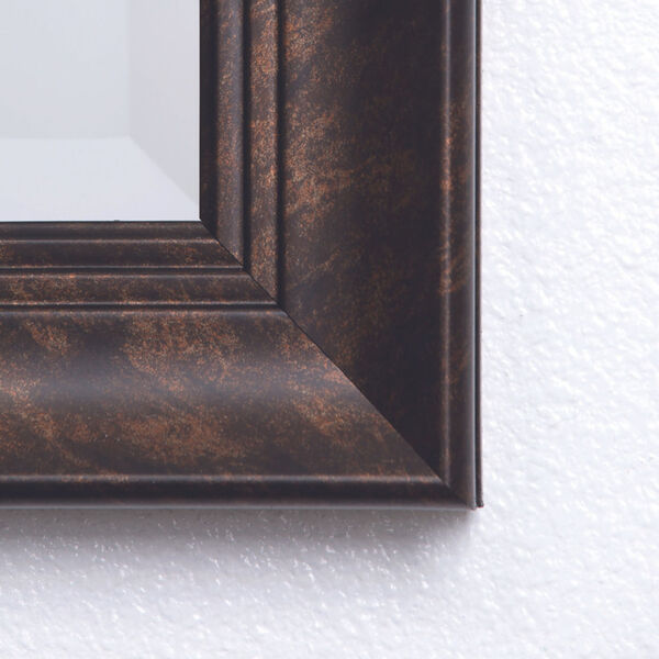 Dark Bronze 36-Inch Tall Framed Mirror, image 3