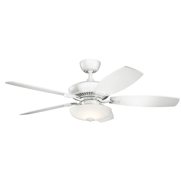 Canfield Pro Matte White 52-Inch LED Ceiling Fan, image 1
