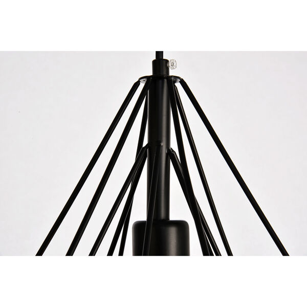 Jago Black Nine-Inch One-Light Mini Pendant, image 5