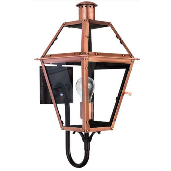 Webster Aged Copper One-Light Outdoor Wall Sconce, image 1