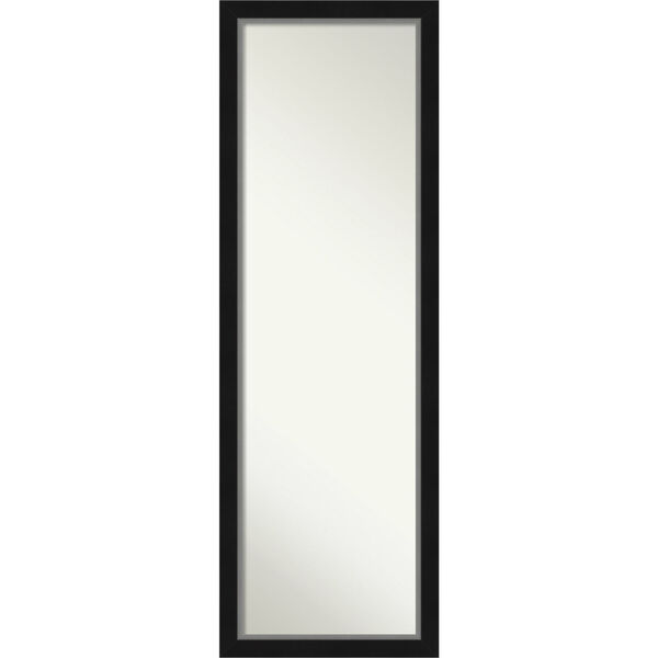 Eva Black and Silver 17W X 51H-Inch Full Length Mirror, image 1