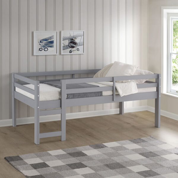 Grey Low Loft Bed, image 1