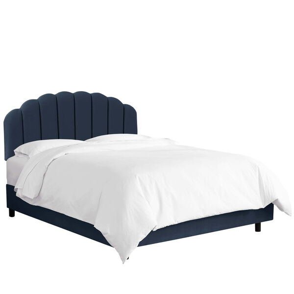 Twin Velvet Ink 42-Inch Shell Bed, image 1