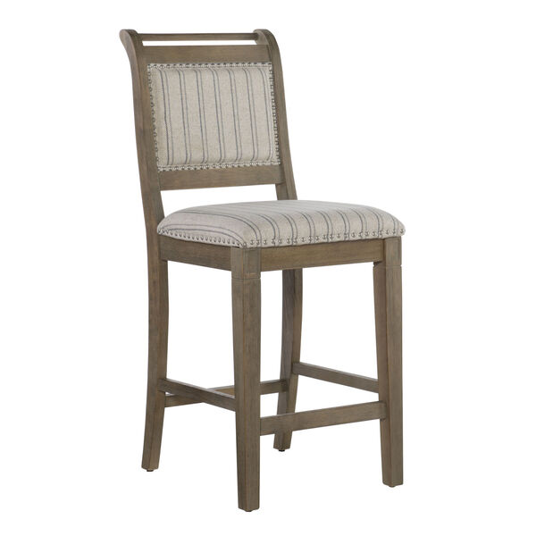 Paige Grey Counter Stool, image 1