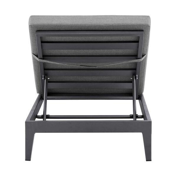 Argiope Dark Grey Outdoor Chaise Lounge, image 6