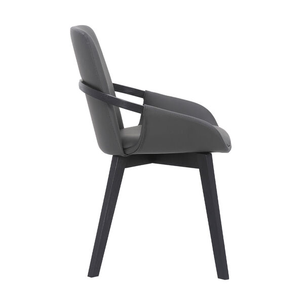 Greisen Gray Modern Wood Dining Room Chair, image 3