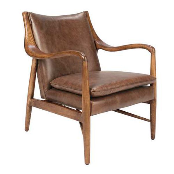 Finley Brown Club Chair, image 2