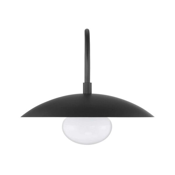 Declan Matte Black Off White One-Light Wall Sconce, image 5