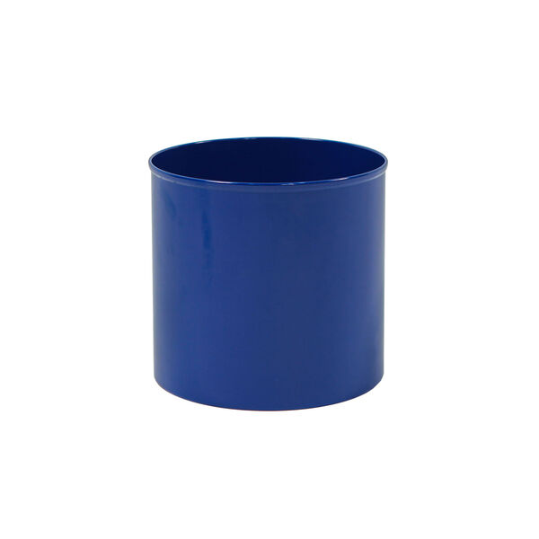 French Blue Flower Pot, image 1