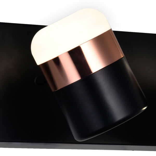 Moxie Black LED Vanity Wall Sconce, image 5