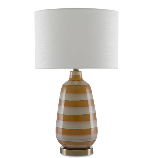August Orange Oyster White One-Light Table Lamp, image 2