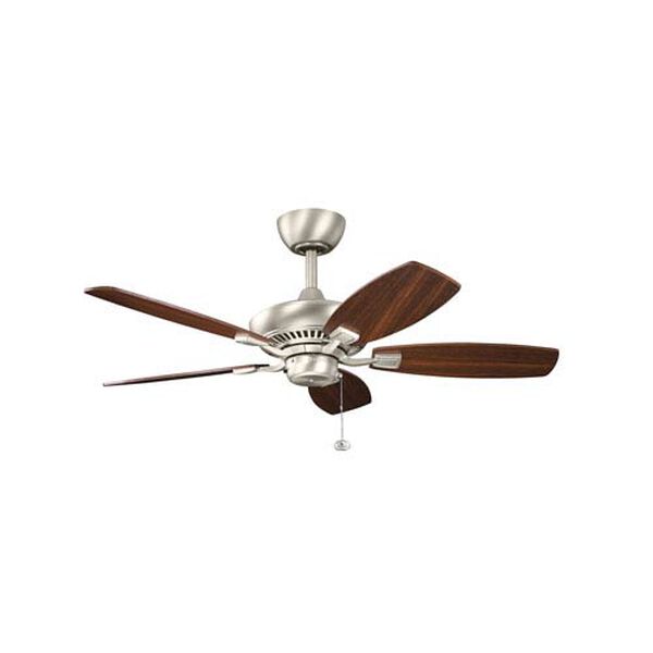 Canfield 44-Inch Brushed Nickel Ceiling Fan, image 4