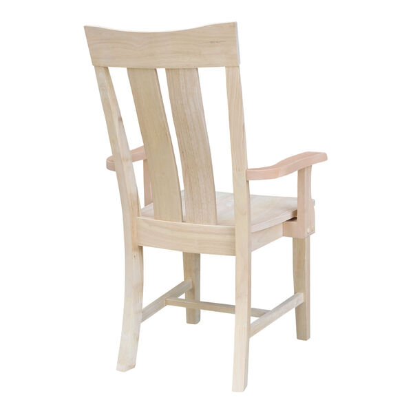 Ava Natural Arm Chair, image 5