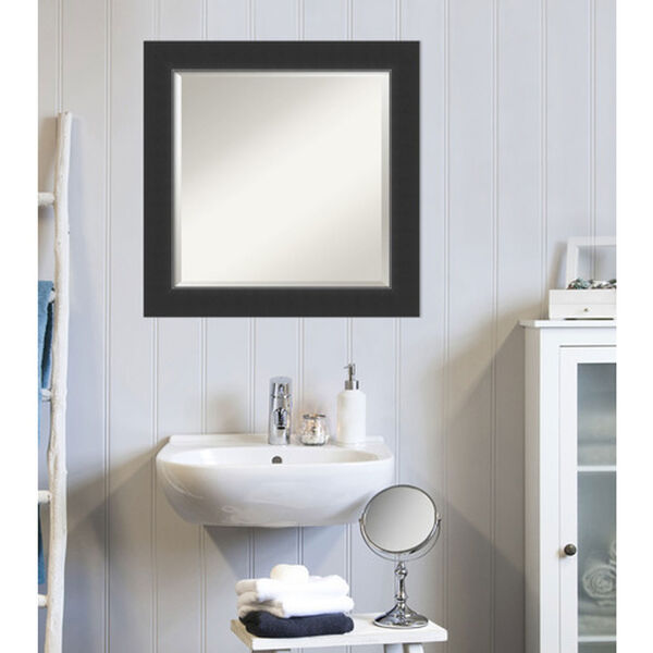 Corvino Black 25-Inch Bathroom Wall Mirror, image 4