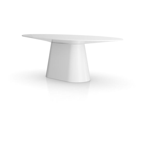 Sullivan Glossy White 95-Inch Dining Table, image 8