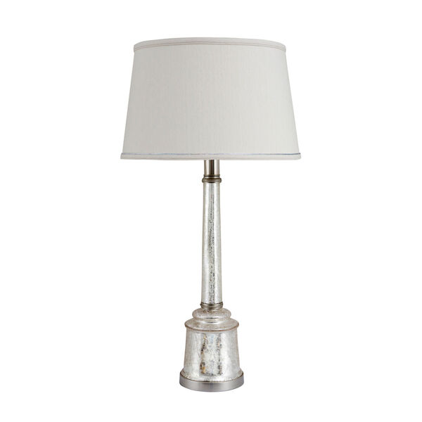 Jacqueline Satin Nickel Table Lamp, image 1