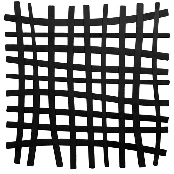 Gridlines Matte Black Wall Decor, image 2