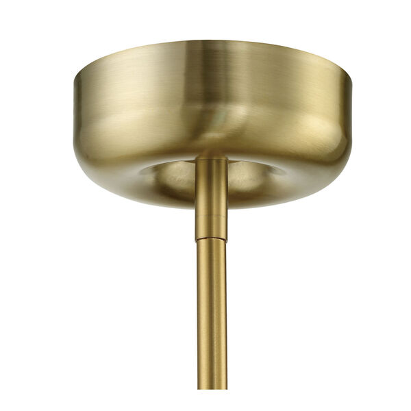 Melody Satin Brass 25-Inch One-Light Pendant, image 5