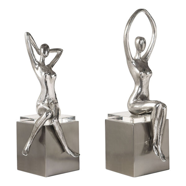 Jaylene Silver Sculpture, Set of 2, image 3