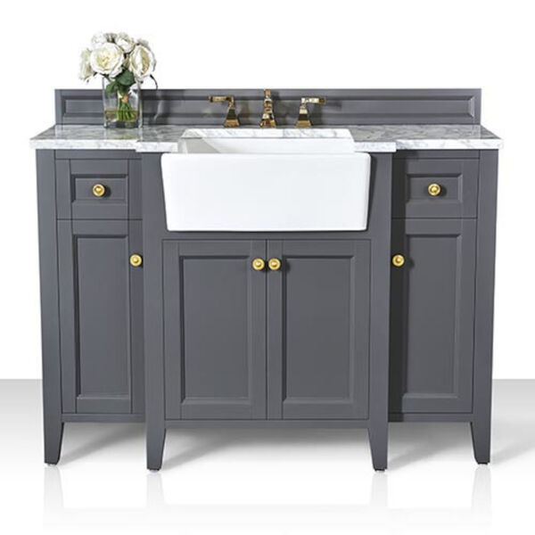 Adeline Sapphire 48-Inch Vanity Console with Farmhouse Sink, image 4