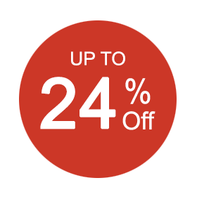 Up to 24% off deals