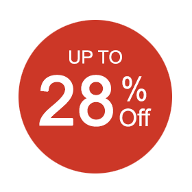 Up to 28% off deals