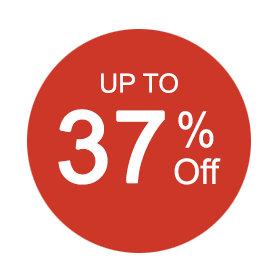 Up to 37% off deals