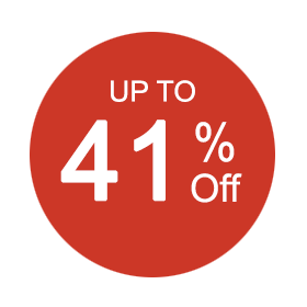 Up to 41% off deals